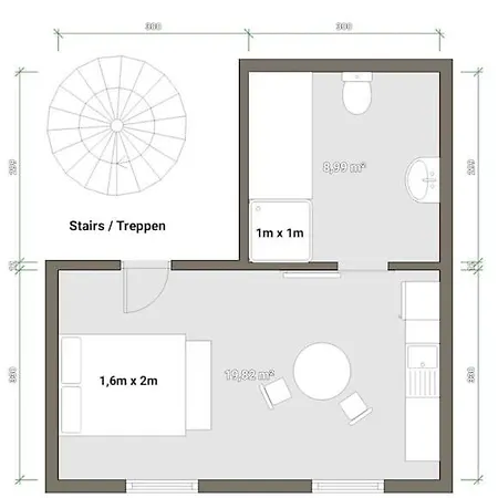 I Gemuetliches 1-zimmer-apartment & Eigenes Bad I Апартаменты Кобленц